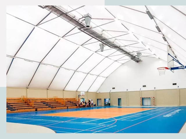 Строительство спортивных залов в Черногорске