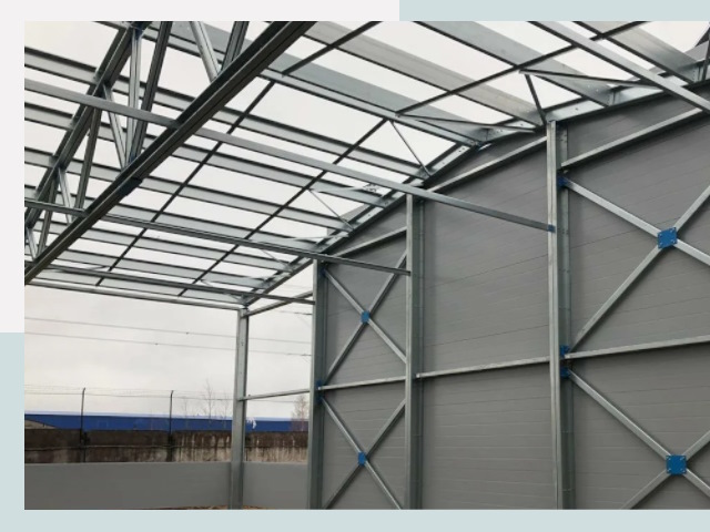 Каркасные ангары от СтальСтрой-Чрн по цене от 612 руб.