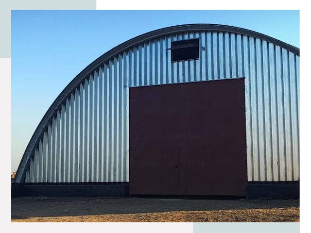 Бескаркасные ангары в Черногорске