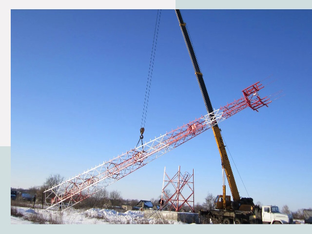 Строительство башен связи в Черногорске от 612 руб.