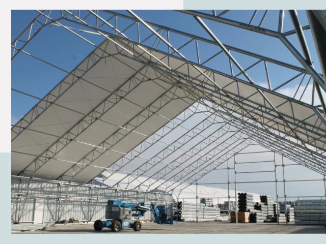 Каркасно-тентовые сооружения от СтальСтрой-Чрн по цене 612 руб.