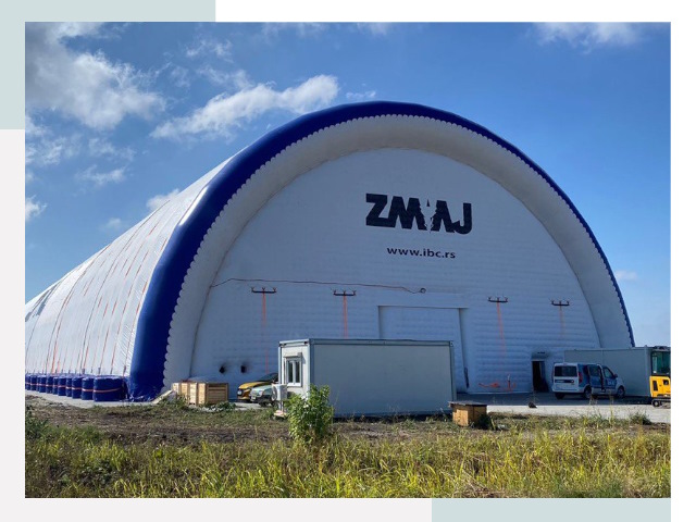 Брендирование ангаров в Черногорске