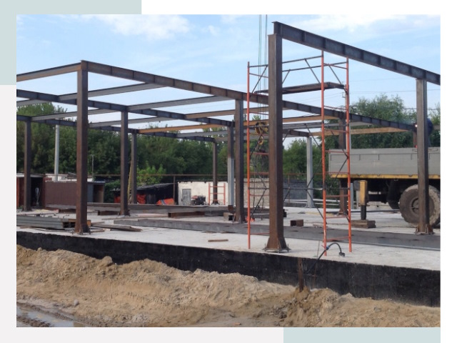 Фундамент для ангаров в Черногорске