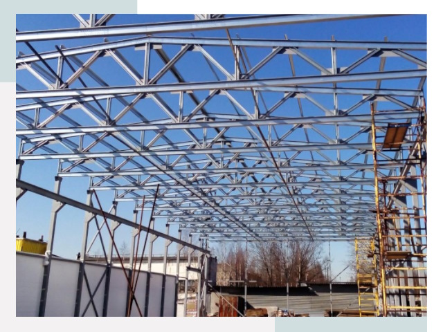 Металлокаркасы для складов в Черногорске